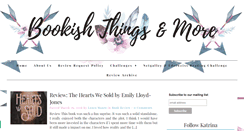 Desktop Screenshot of bookishthingsandmore.com