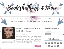 Tablet Screenshot of bookishthingsandmore.com